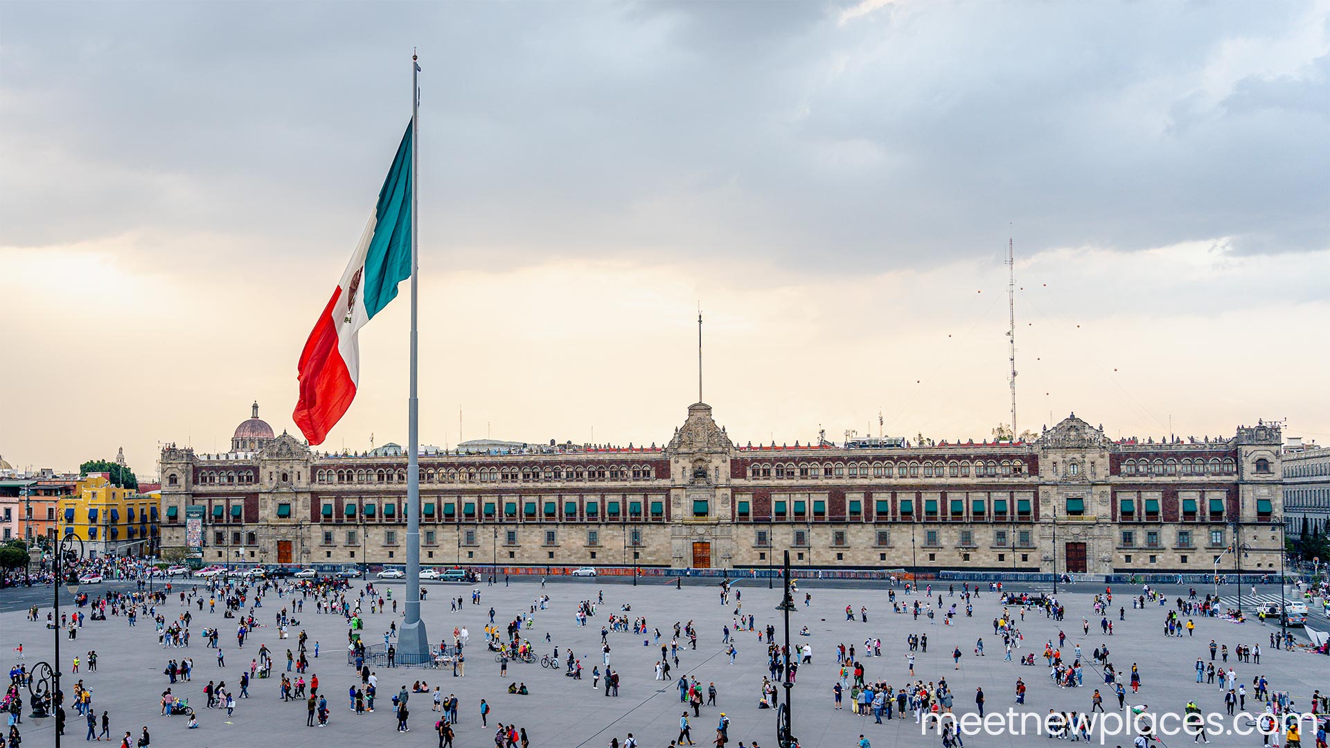 Mexico City Sehenswürdigkeiten Nationalpalast